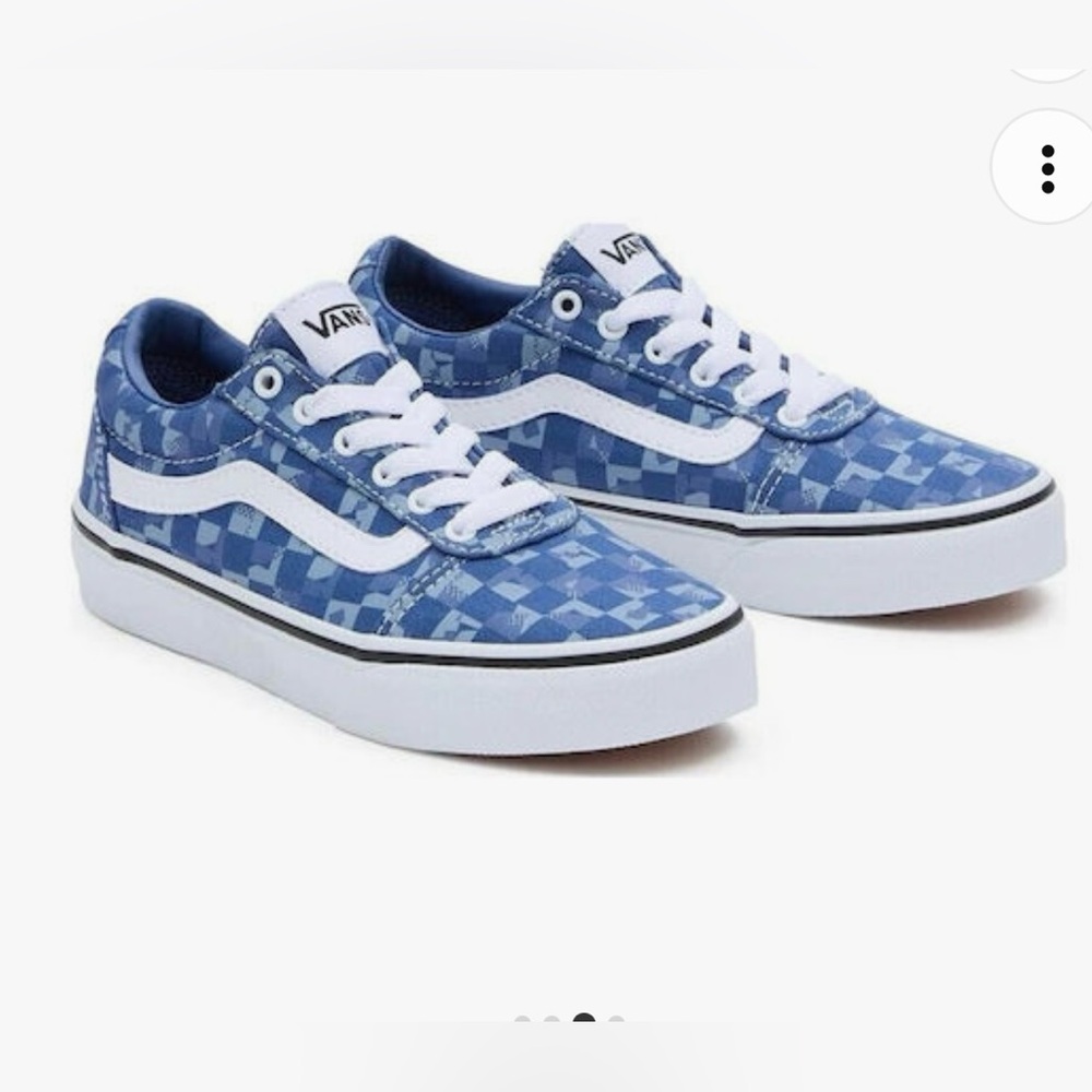 Vans Youth Ward Kids Sneakers Blue. Size 1